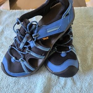Teva Shoes Blue and Black Sport Sandals